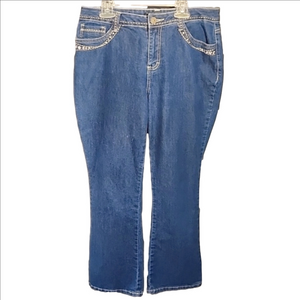 BACCINI BLUE DESIGNER POCKET JEANS
